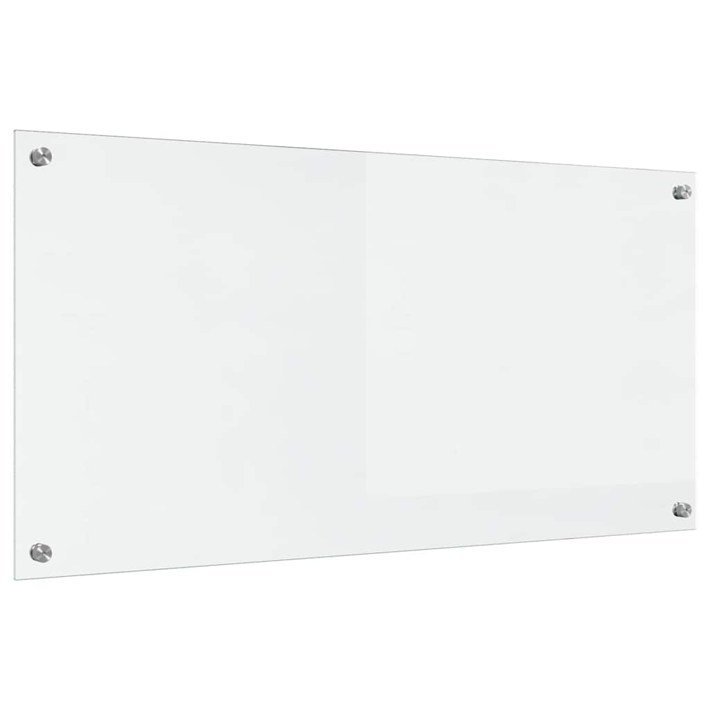 vidaXL Πίσω Πάνελ Κουζίνας Διαφανές 100 x 50 x 0,8 εκ σκληρυμένο γυαλί