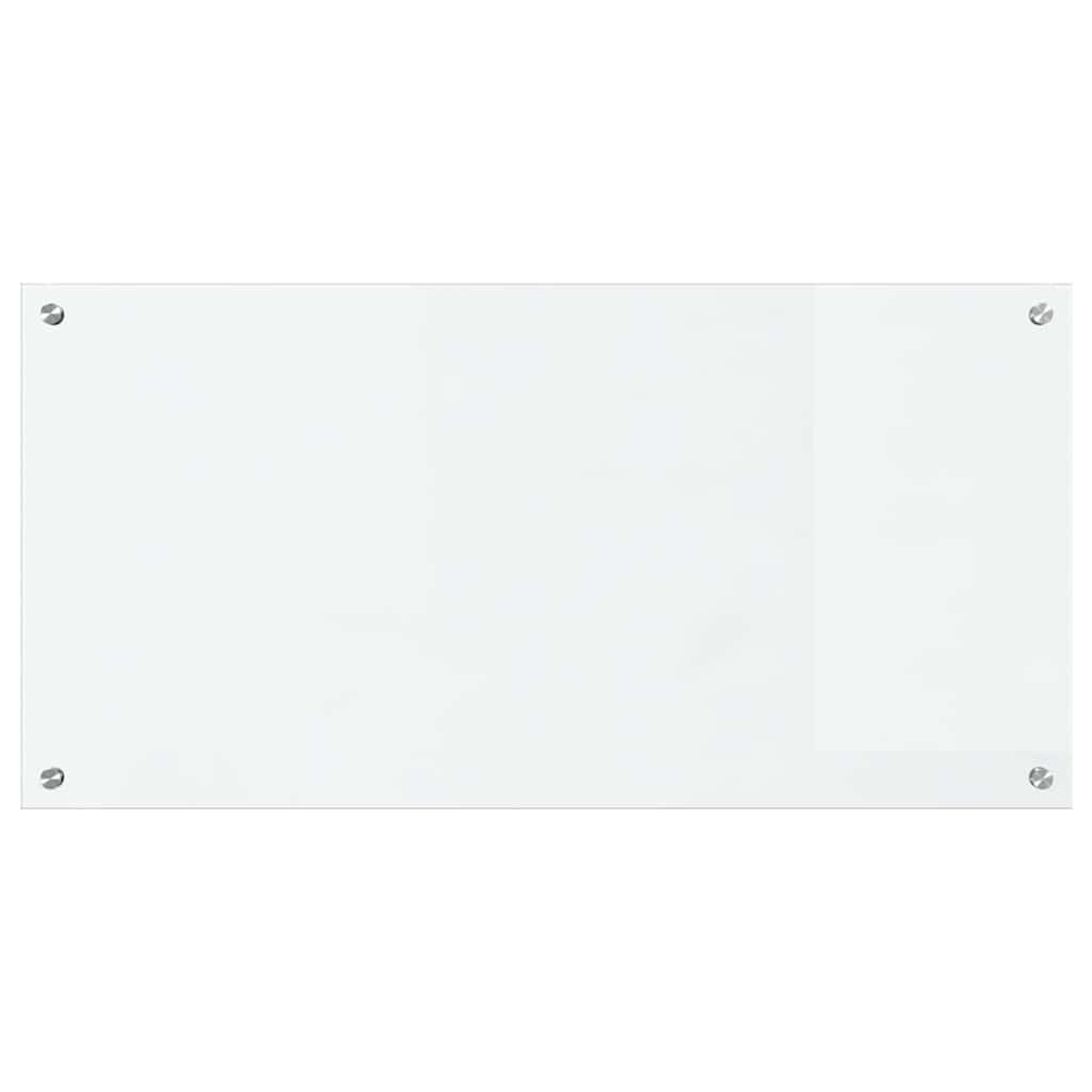 vidaXL Πίσω Πάνελ Κουζίνας Διαφανές 100 x 50 x 0,8 εκ σκληρυμένο γυαλί