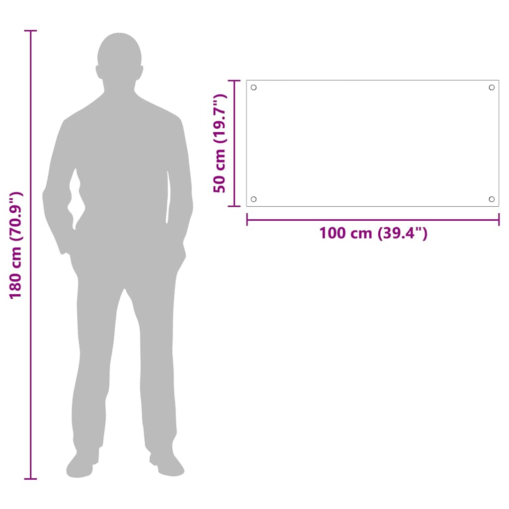vidaXL Πίσω Πάνελ Κουζίνας Διαφανές 100 x 50 x 0,8 εκ σκληρυμένο γυαλί