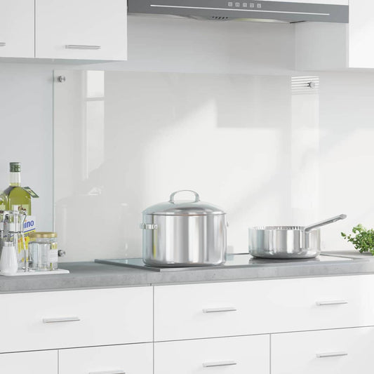 vidaXL Πίσω Πάνελ Κουζίνας Διαφανές 100 x 60 cm σκληρυμένο γυαλί