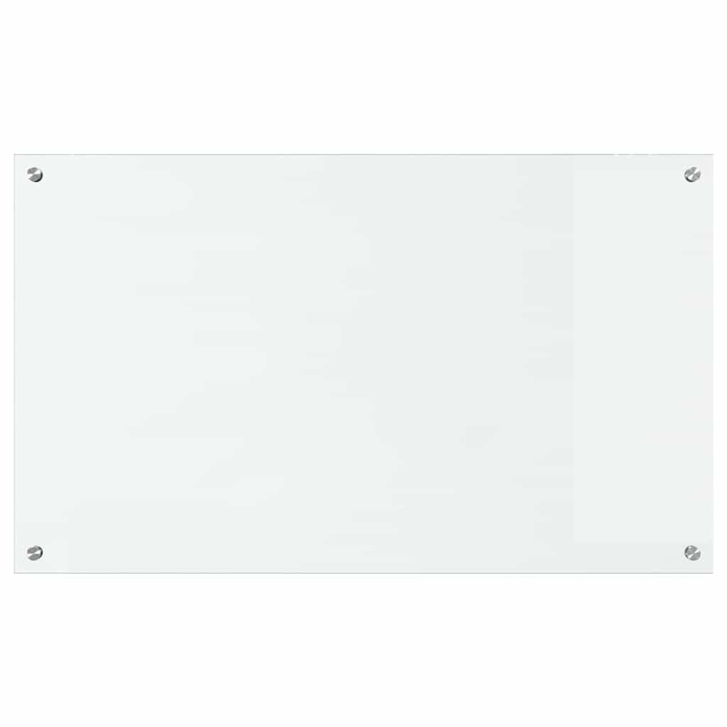 vidaXL Πίσω Πάνελ Κουζίνας Διαφανές 100 x 60 x 0,8 εκ σκληρυμένο γυαλί