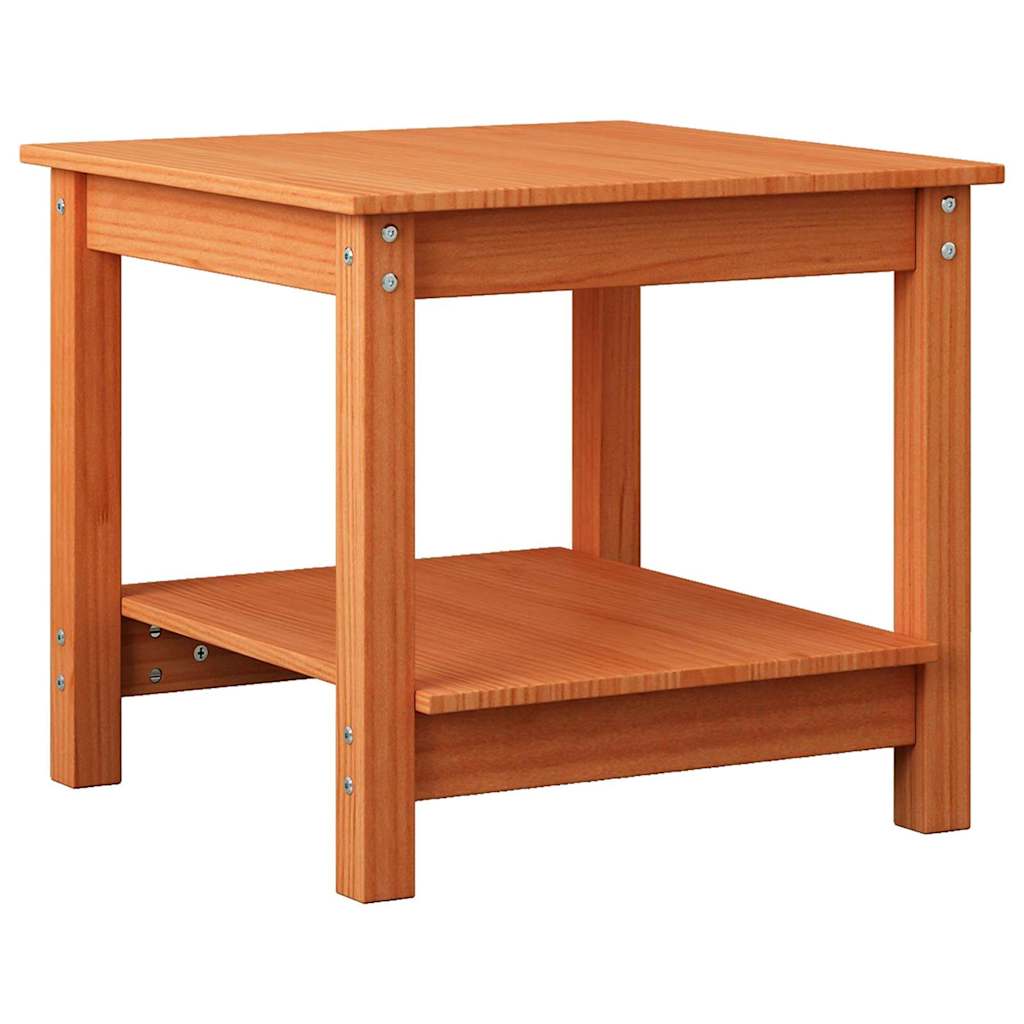 vidaXL Τραπεζάκι σαλονιού Καφέ κεριού 50 x 50 x 45 cm