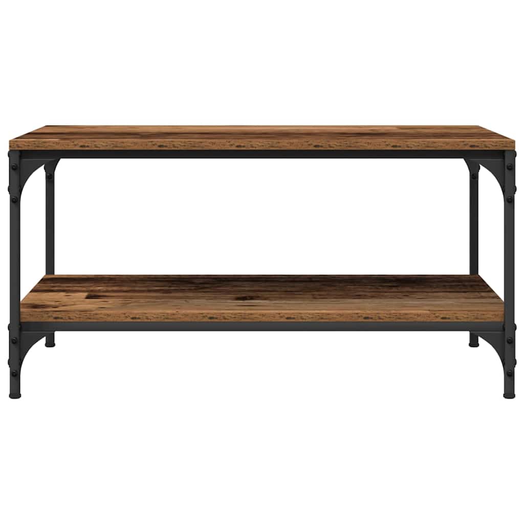 vidaXL Τραπεζάκι σαλονιού Παλιό Ξύλο 80 x 50 x 40 cm