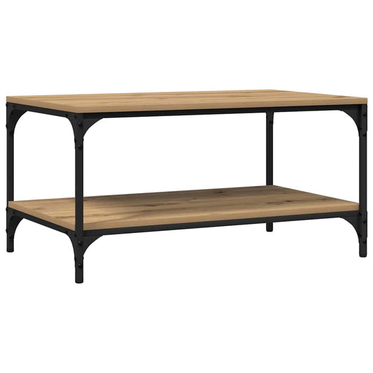 vidaXL Τραπεζάκι σαλονιού Artisan Oak 81 x 50 x 40 εκ