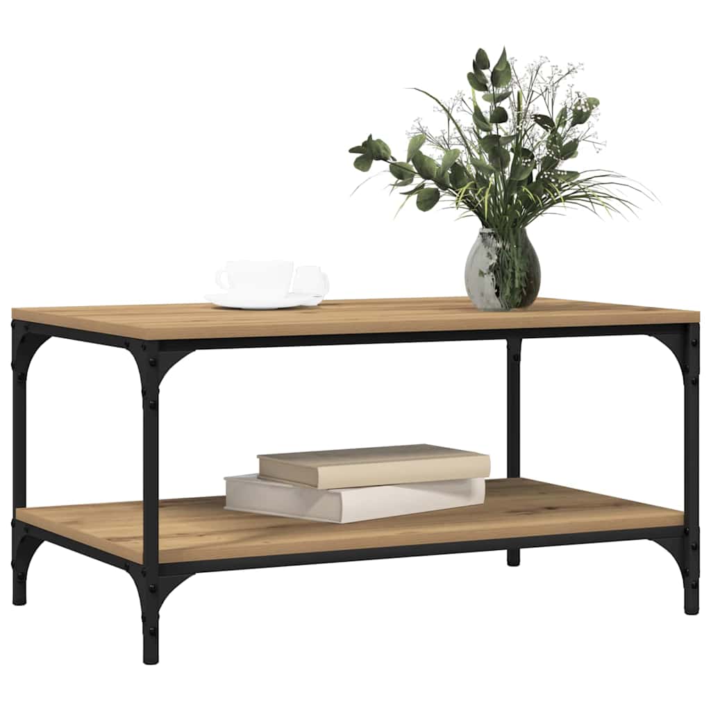 vidaXL Τραπεζάκι σαλονιού Artisan Oak 81 x 50 x 40 εκ