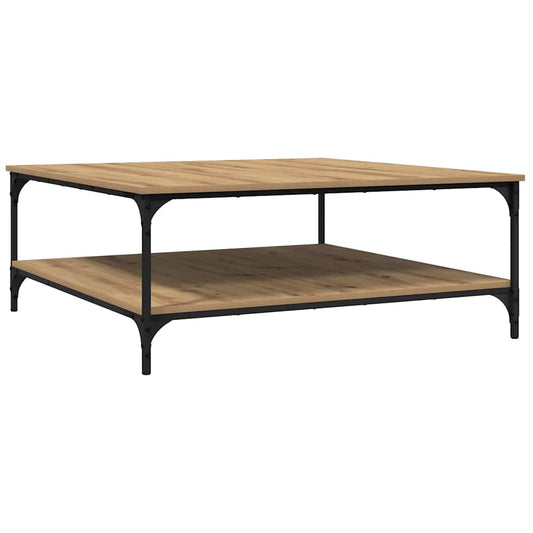 vidaXL Τραπεζάκι σαλονιού artisan δρυς 100 x 100 x 40 cm