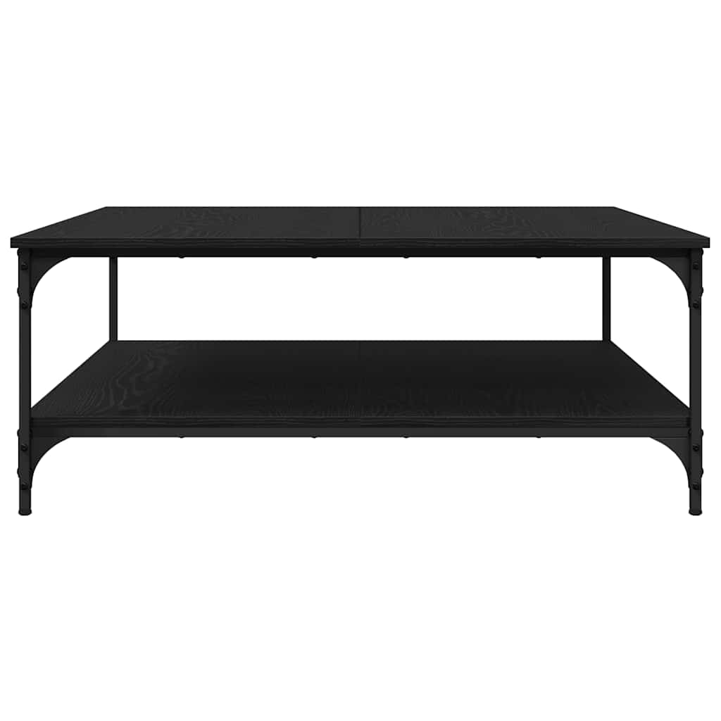 vidaXL Τραπεζάκι σαλονιού Μαύρη δρυς 100 x 100 x 40 cm