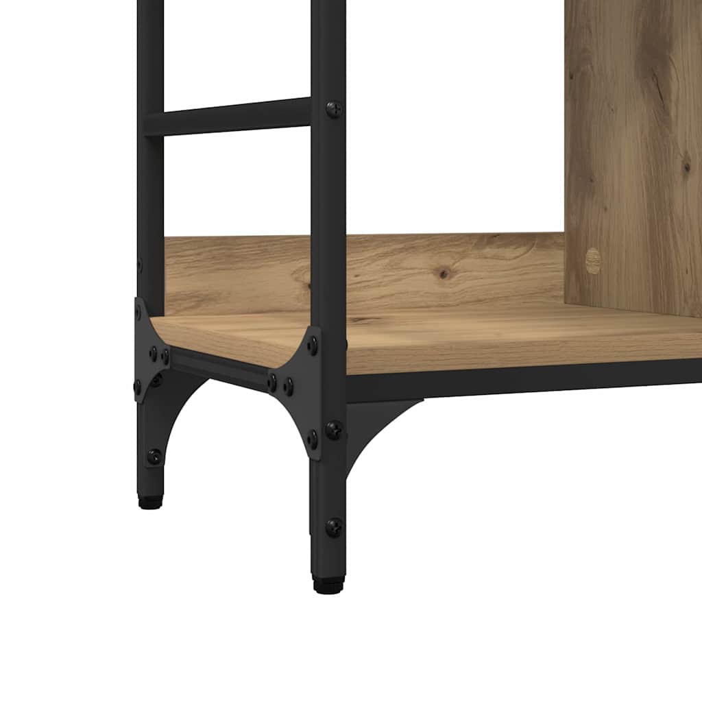 vidaXL Πλαϊνό γραφείο Artisan Oak 102 x 32 x 73,5 εκ