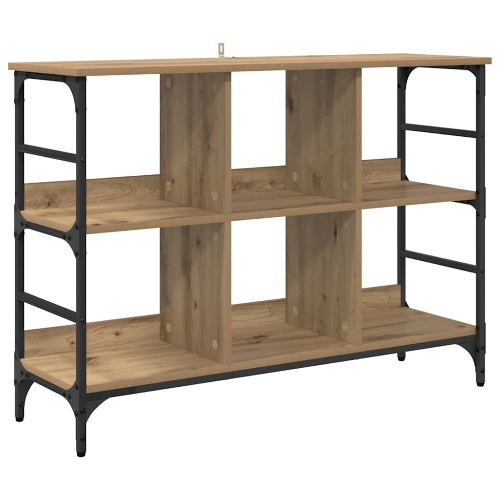 vidaXL Πλαϊνό γραφείο Artisan Oak 102 x 32 x 73,5 εκ
