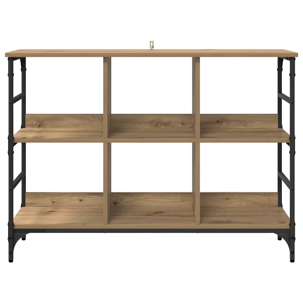 vidaXL Πλαϊνό γραφείο Artisan Oak 102 x 32 x 73,5 εκ
