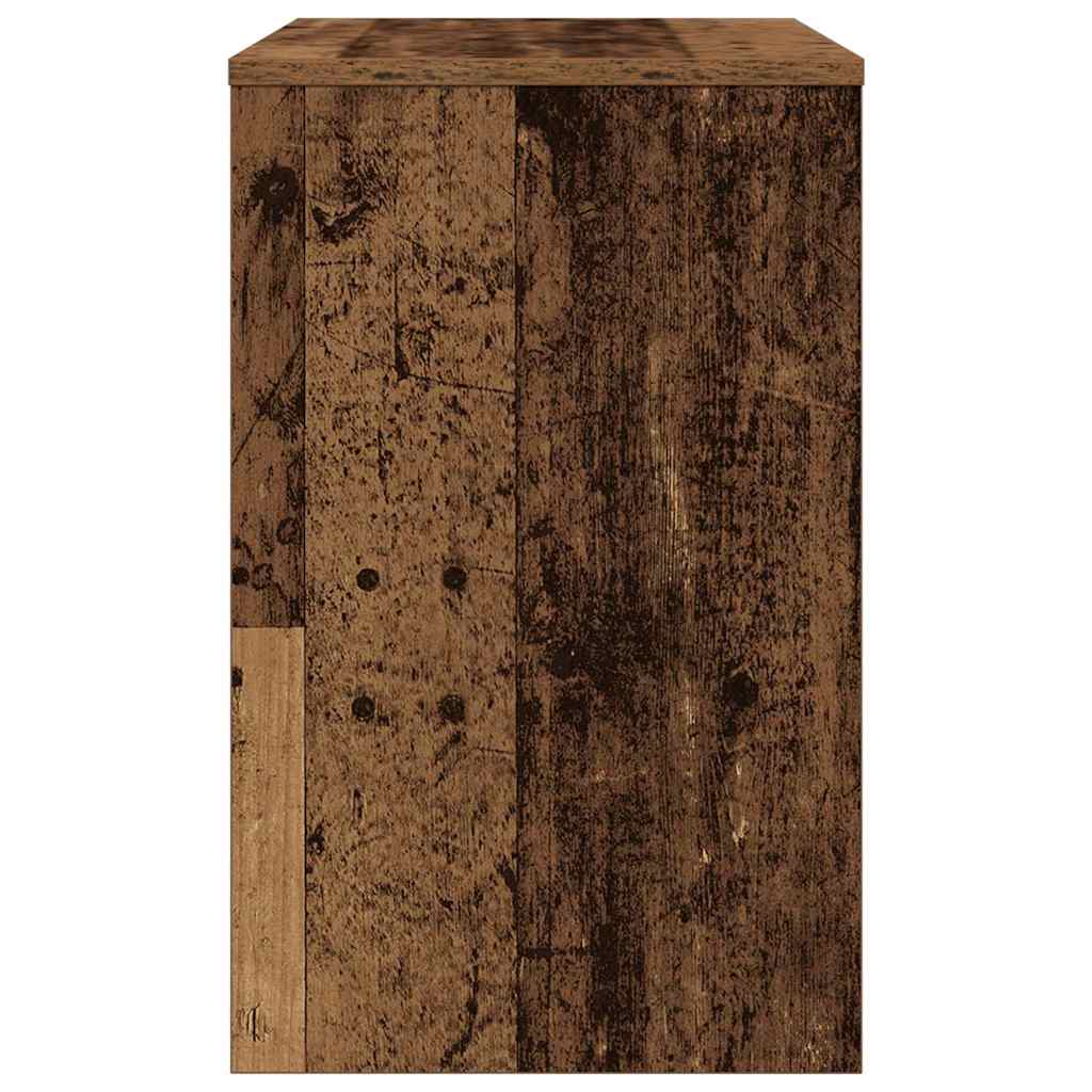 vidaXL Φωτιστικό Τραπεζάκι 3 pcs Παλαιό ξύλο 60 x 35 x 56 εκ.