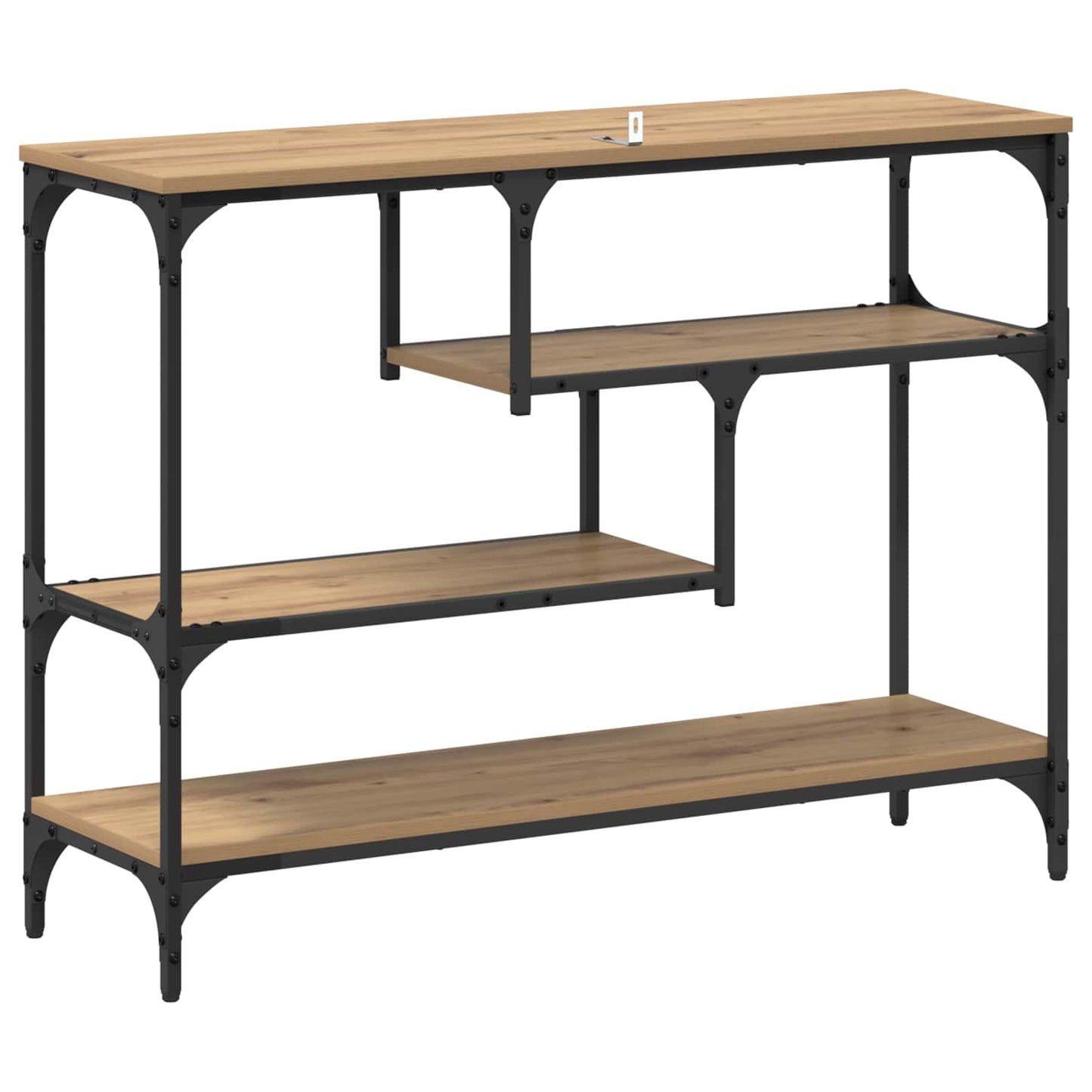 vidaXL Τραπέζι κονσόλας Artisan Oak 100 x 30 x 75 εκ