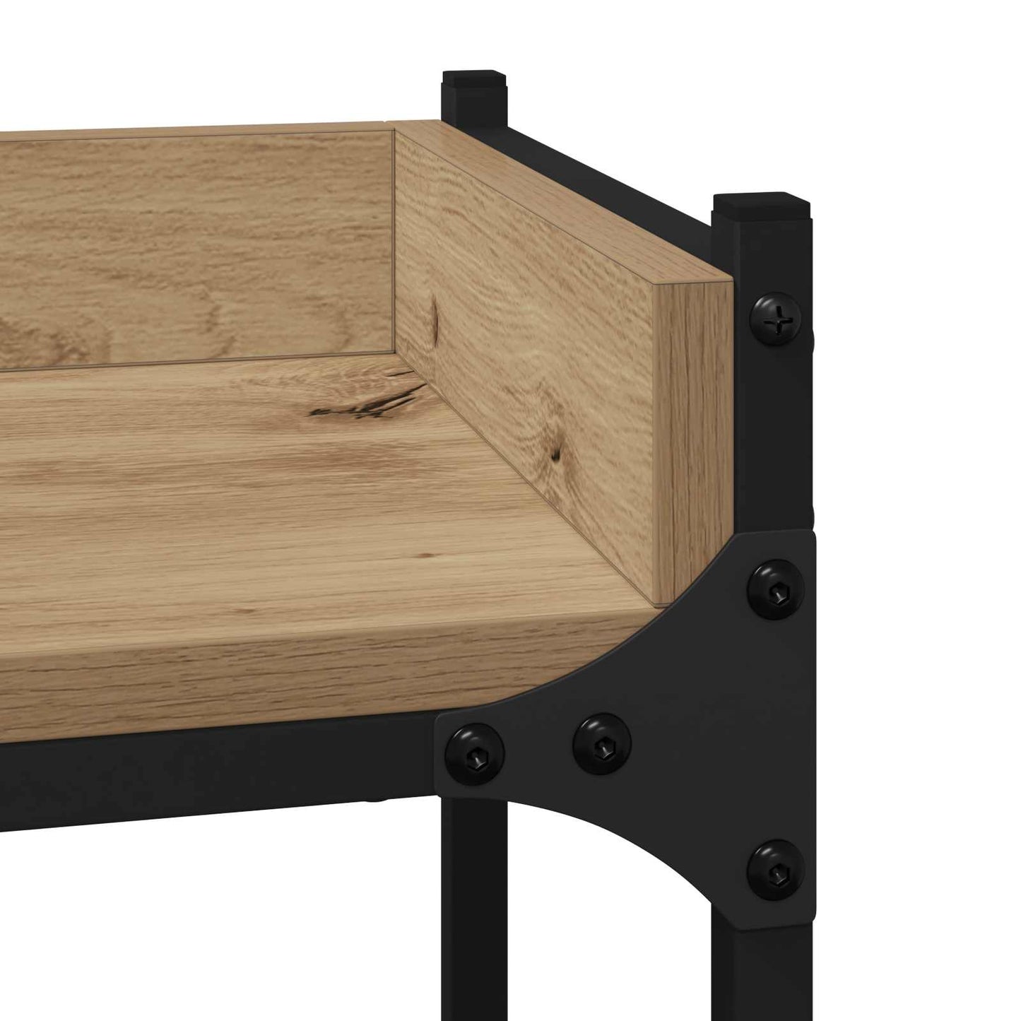 vidaXL Ράφια πλυντηρίου ρούχων με ράφι Artisan Oak 67 x 25 x 163 εκ.