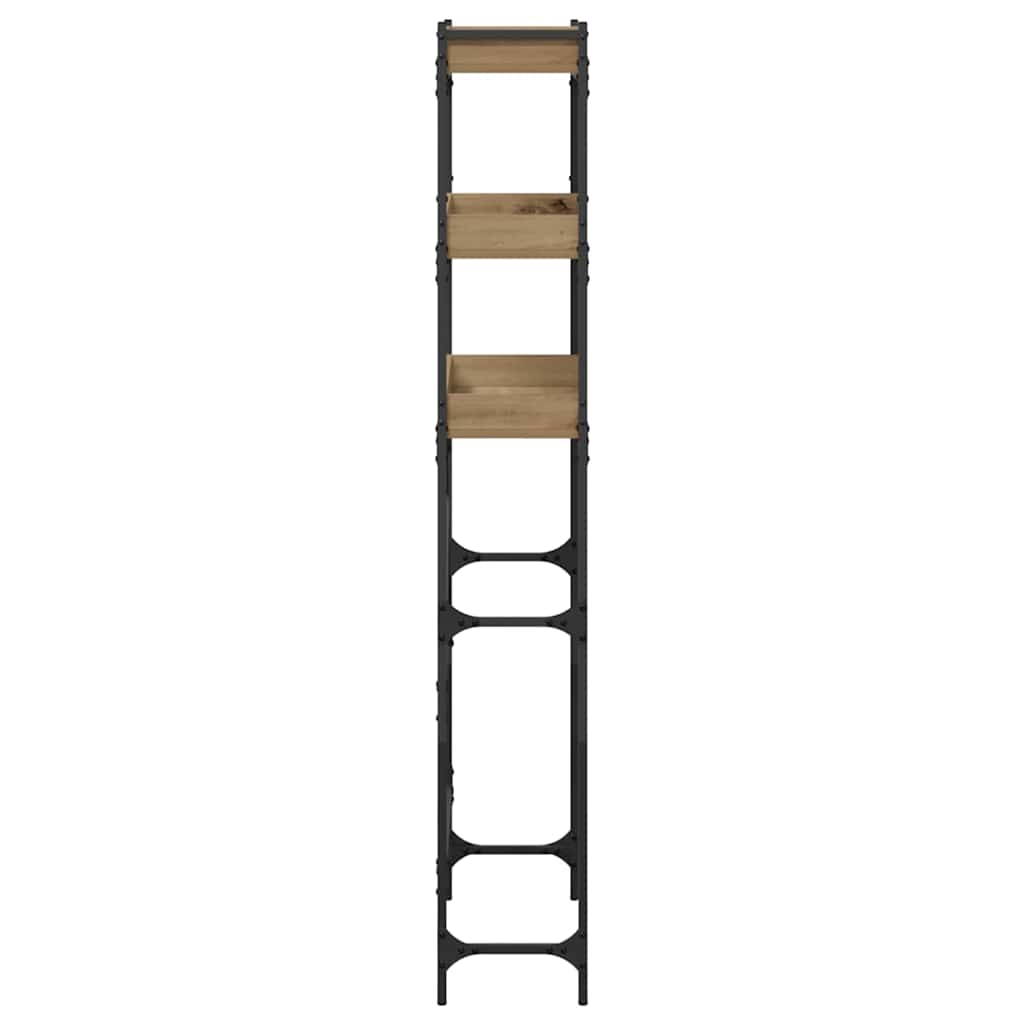 vidaXL Ράφια πλυντηρίου ρούχων 67 x 25 x 163 εκ. Επεξεργασμένο ξύλο