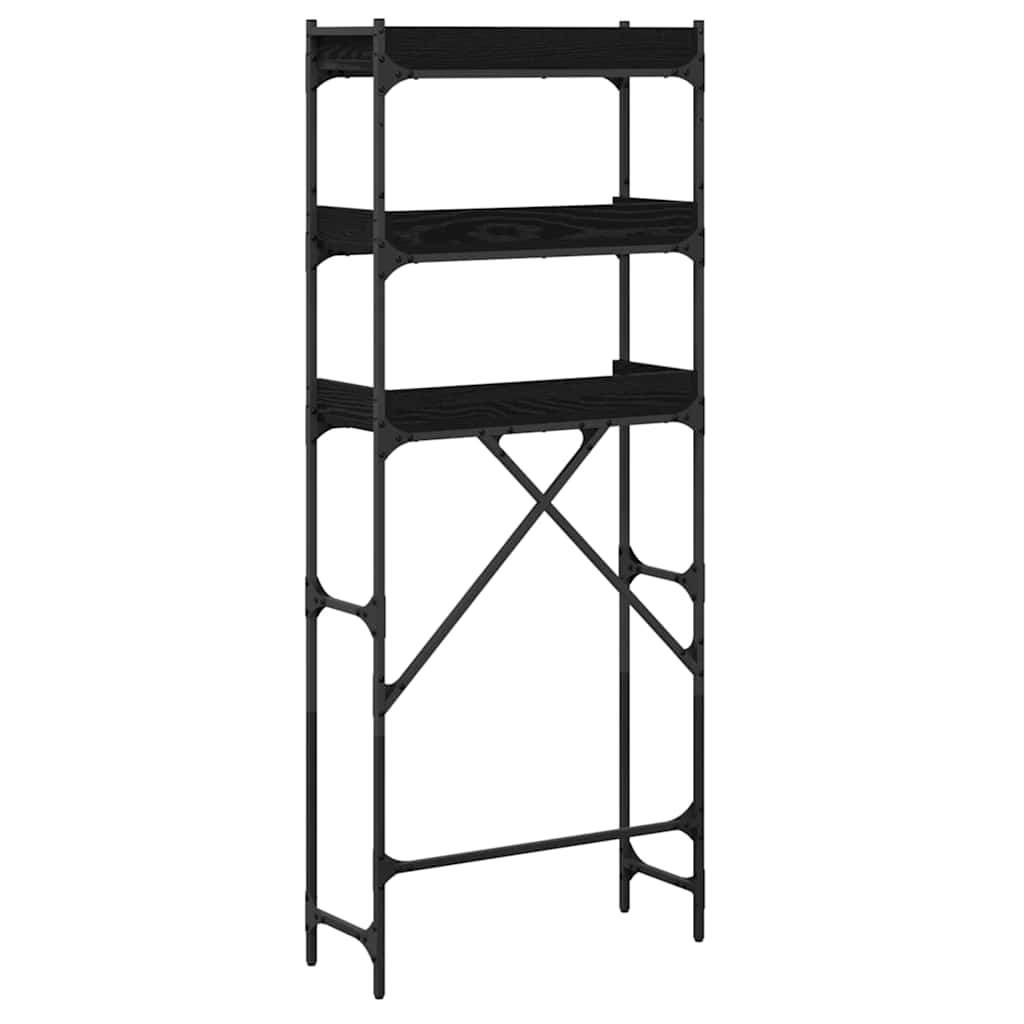 vidaXL Ράφια πλυντηρίου ρούχων 67 x 25 x 163 εκ. Επεξεργασμένο ξύλο