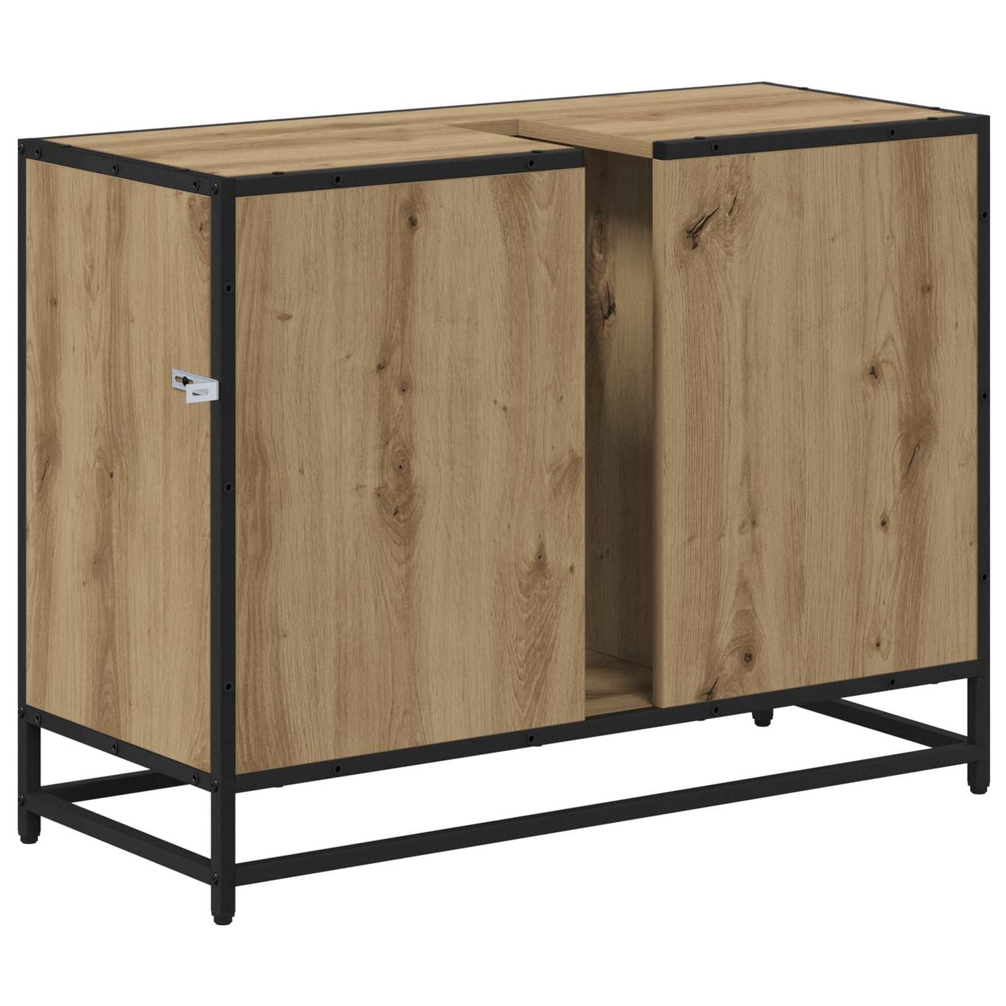 vidaXL Ντουλάπι Μπάνιου Artisan Oak 80 x 33 x 60 εκ Επεξεργασμένο ξύλο