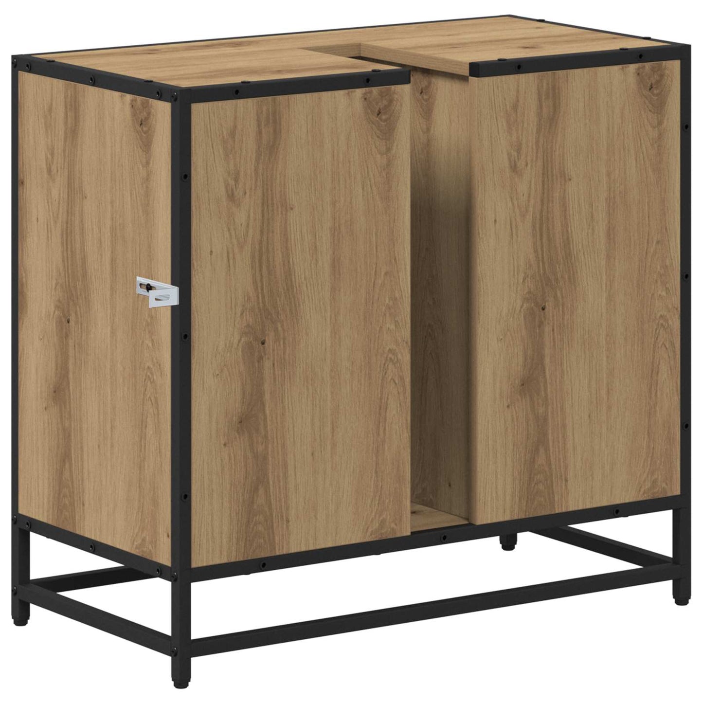 vidaXL Ντουλάπι Μπάνιου Artisan Oak 65 x 33 x 60 εκ Επεξεργασμένο Ξύλο