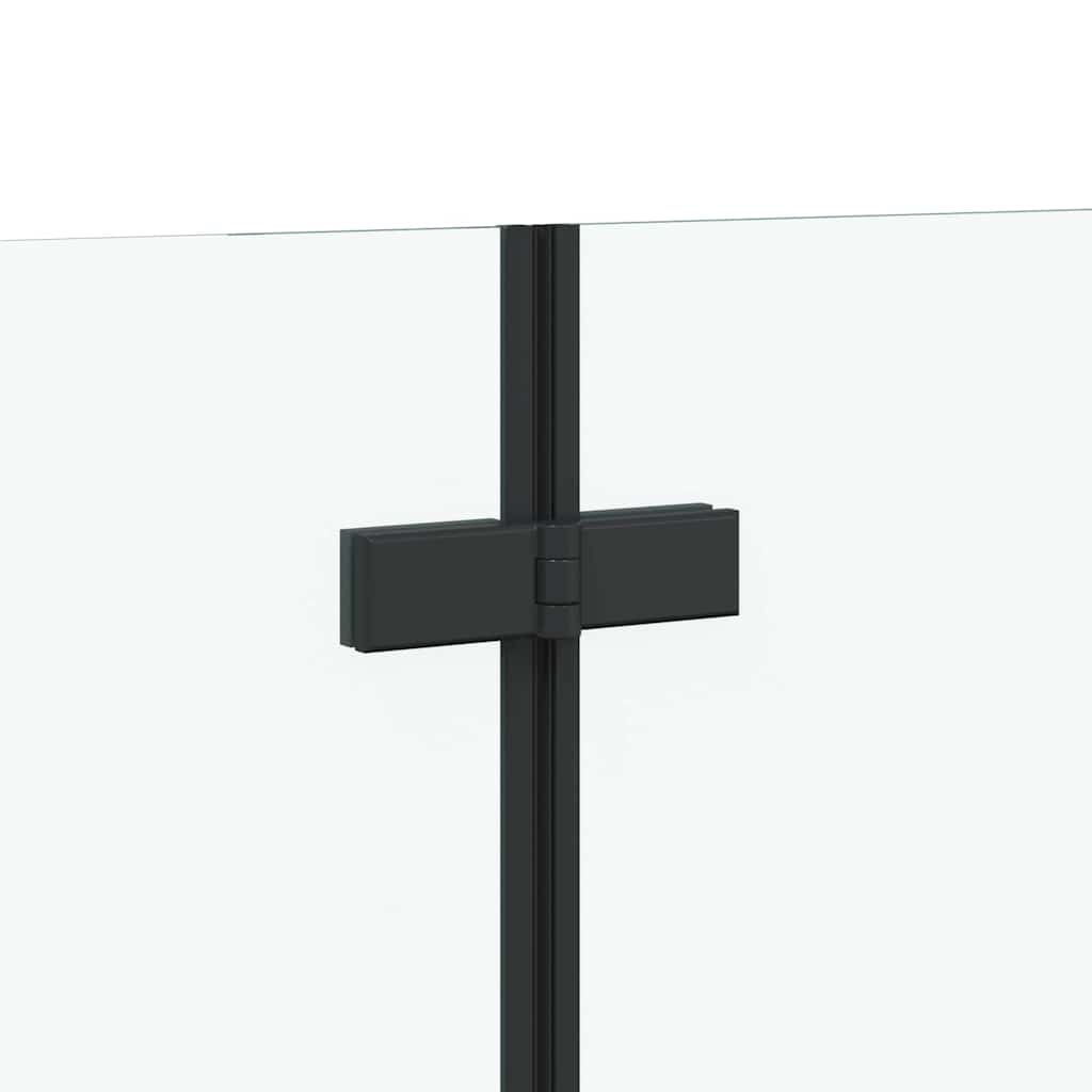 vidaXL Μπανιέρα Γεωμετρικό Μαύρο 120 x 67 x 129 εκ.