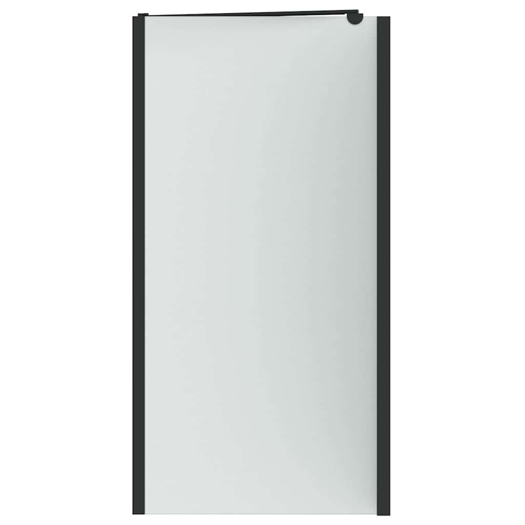 vidaXL Καλυμμα Ντους Μαύρο 120 x 68 x 130 εκ. ESG Γυαλί και Αλουμίνιο
