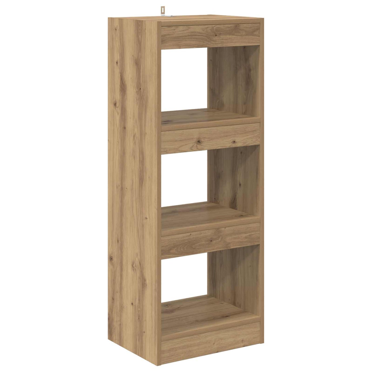 vidaXL Βιβλιοθήκη artisan δρυς 37 x 30 x 103 εκ Επεξεργασμένο ξύλο