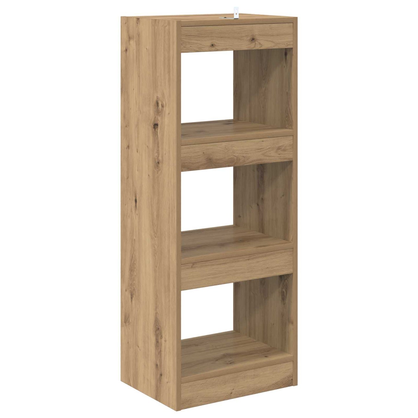 vidaXL Βιβλιοθήκη artisan δρυς 37 x 30 x 103 εκ Επεξεργασμένο ξύλο
