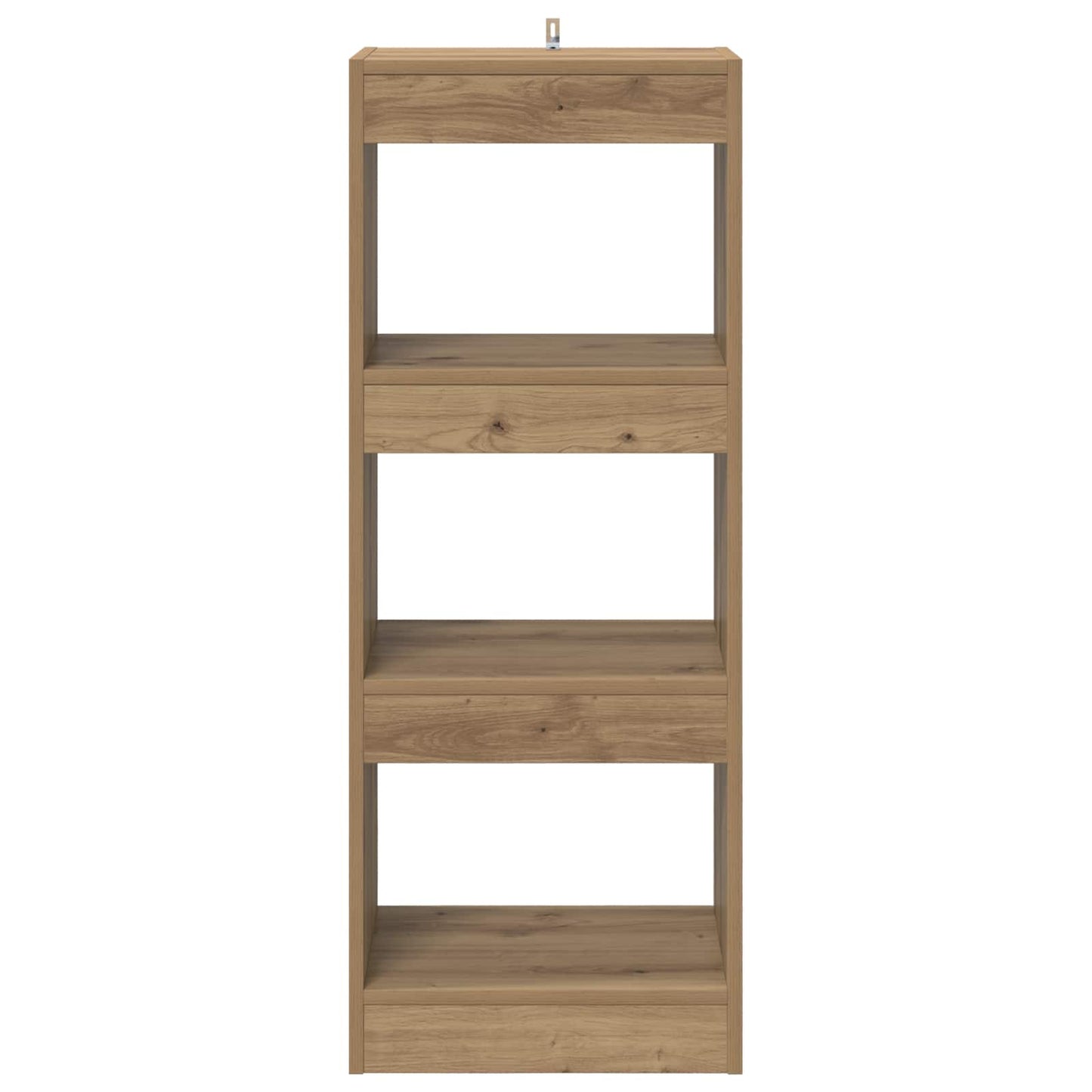 vidaXL Βιβλιοθήκη artisan δρυς 37 x 30 x 103 εκ Επεξεργασμένο ξύλο
