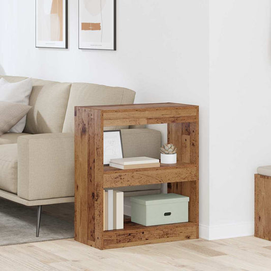 vidaXL Βιβλιοθήκη Παλαιό ξύλο 60 x 30 x 72 εκ. Επεξεργασμένο ξύλο