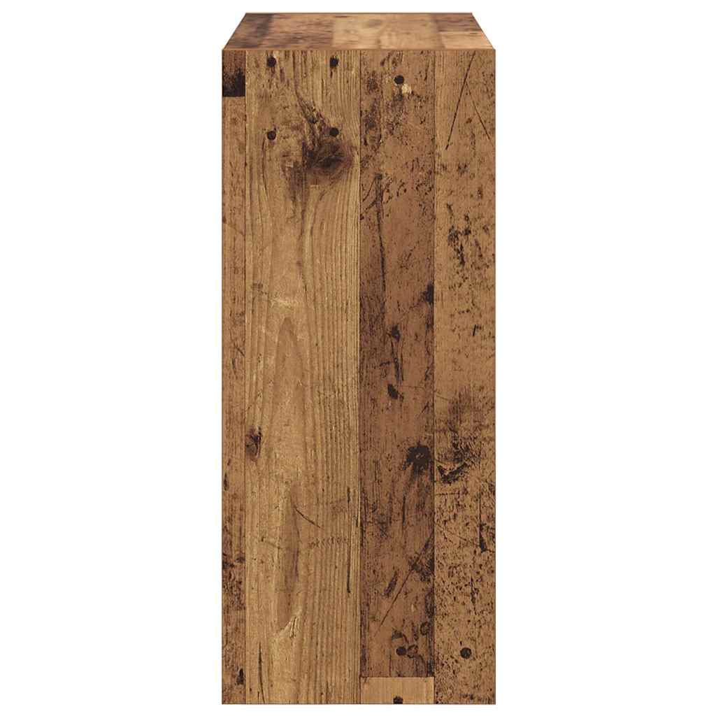 vidaXL Βιβλιοθήκη Παλαιό ξύλο 60 x 30 x 72 εκ. Επεξεργασμένο ξύλο