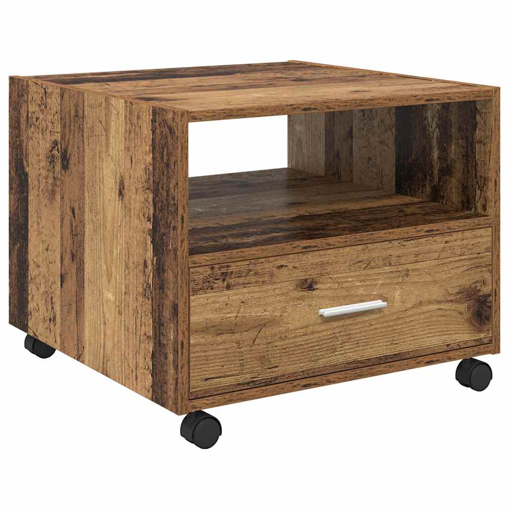 vidaXL Τραπεζάκι σαλονιού Παλιό Ξύλο 55 x 55 x 45cm Επεξεργασμένο ξύλο