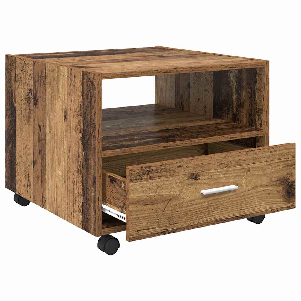 vidaXL Τραπεζάκι σαλονιού Παλιό Ξύλο 55 x 55 x 45cm Επεξεργασμένο ξύλο