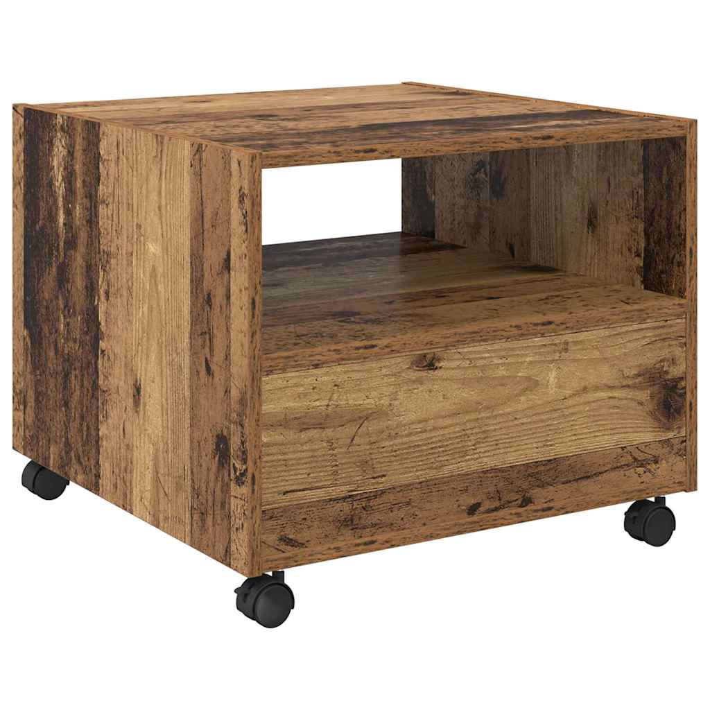 vidaXL Τραπεζάκι σαλονιού Παλιό Ξύλο 55 x 55 x 45cm Επεξεργασμένο ξύλο
