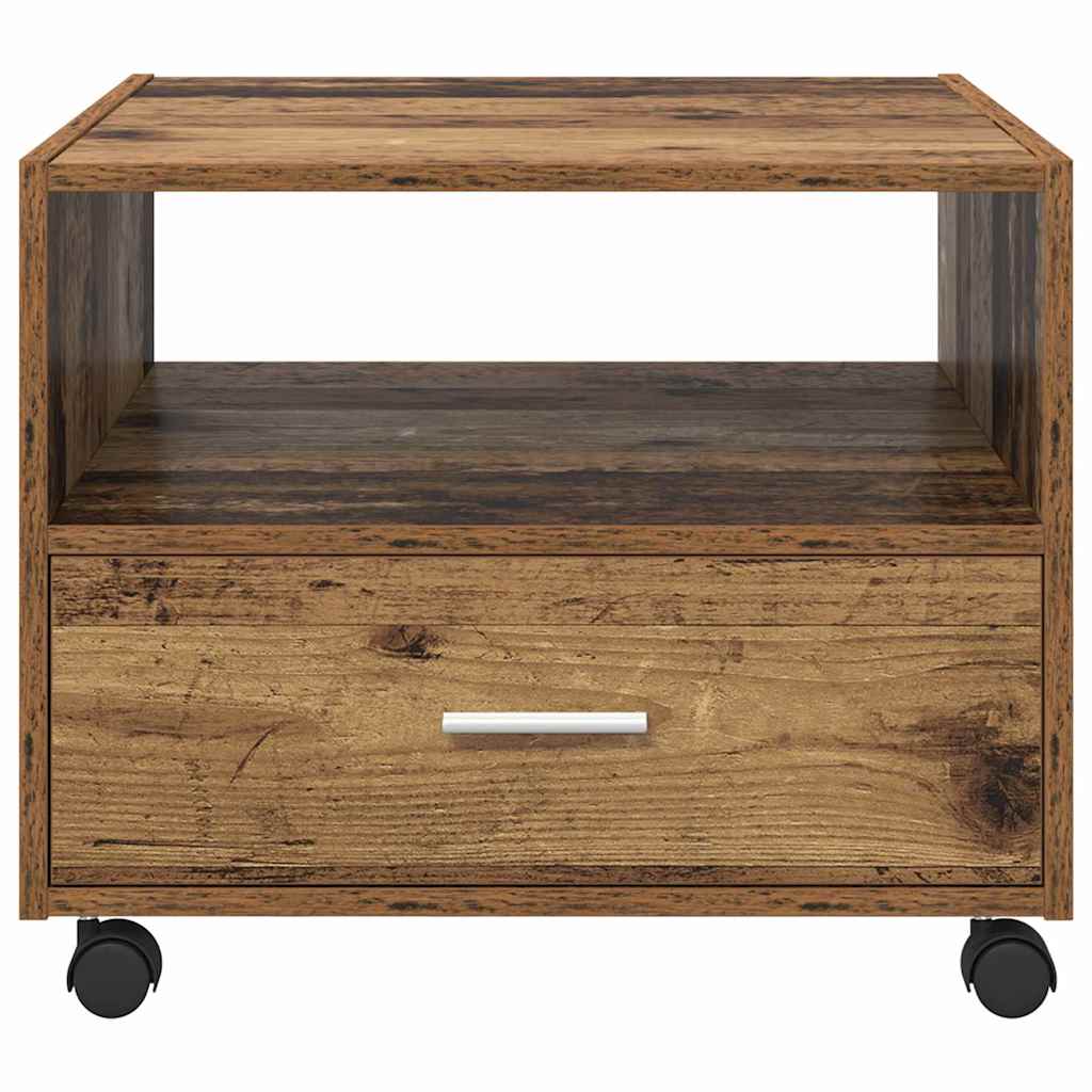vidaXL Τραπεζάκι σαλονιού Παλιό Ξύλο 55 x 55 x 45cm Επεξεργασμένο ξύλο