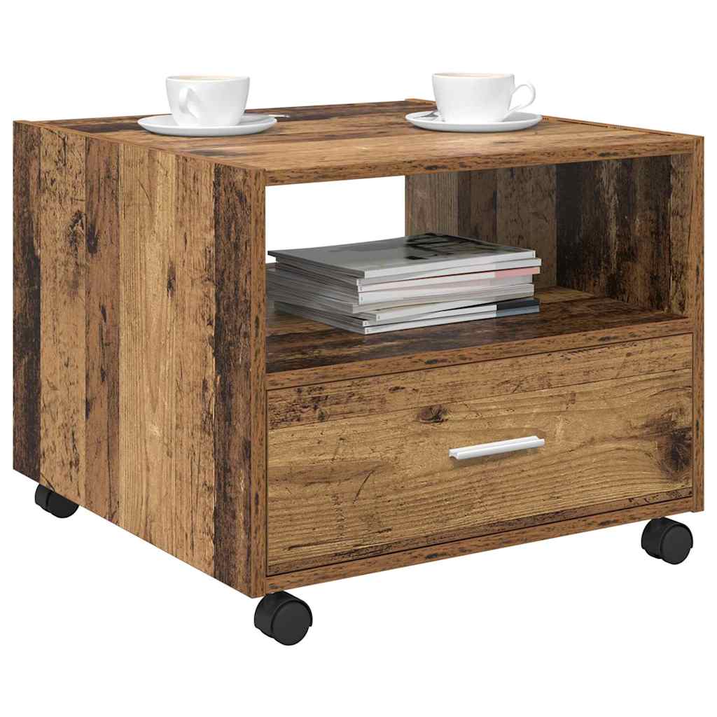 vidaXL Τραπεζάκι σαλονιού Παλιό Ξύλο 55 x 55 x 45cm Επεξεργασμένο ξύλο