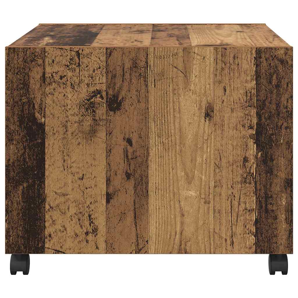 vidaXL Τραπεζάκι σαλονιού Παλιό Ξύλο 55 x 55 x 45cm Επεξεργασμένο ξύλο