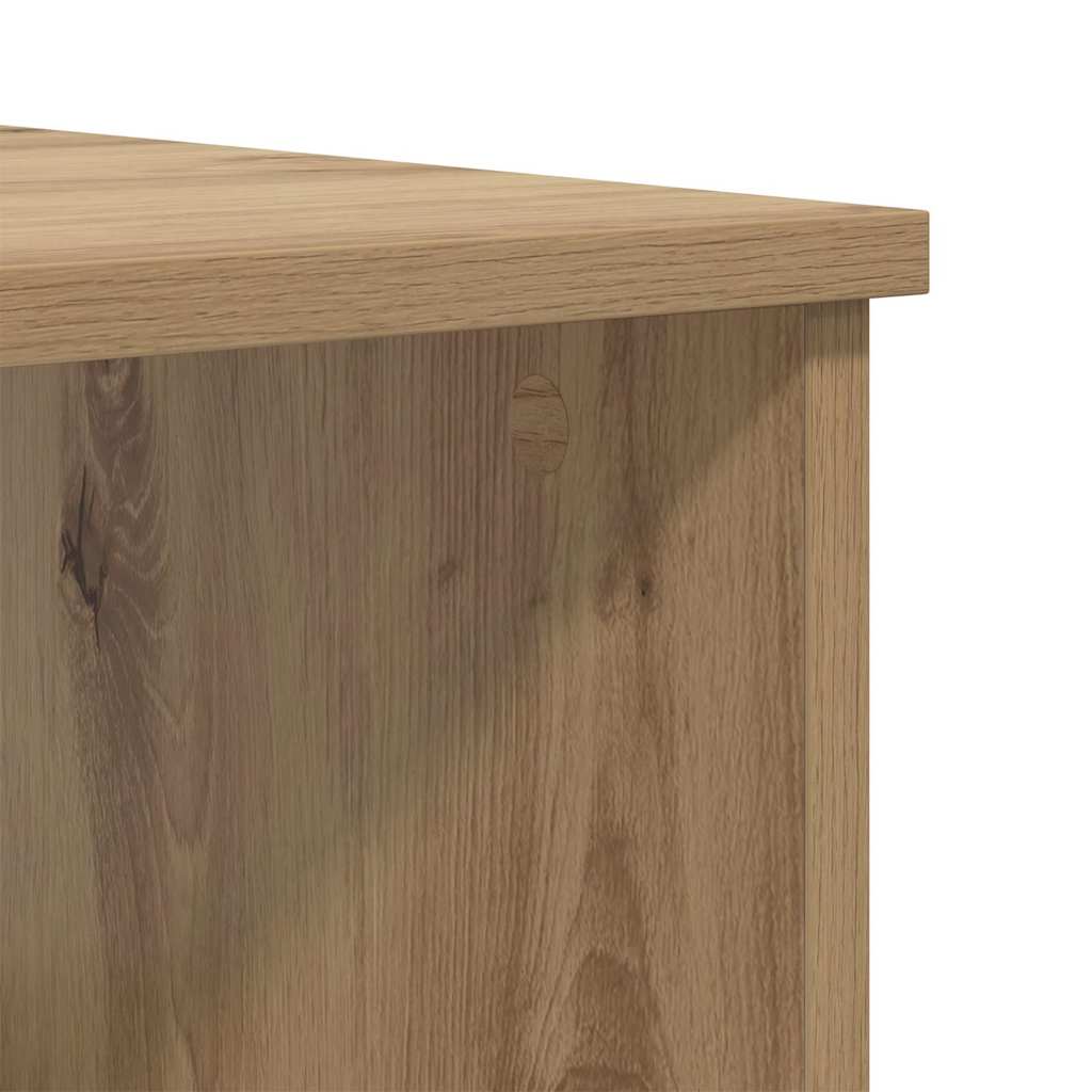 vidaXL Τραπεζάκι σαλονιού με συρτάρι Artisan Oak 102 x 50 x 36cm