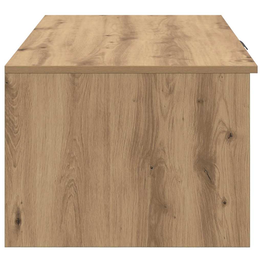 vidaXL Τραπεζάκι σαλονιού με συρτάρι Artisan Oak 102 x 50 x 36cm