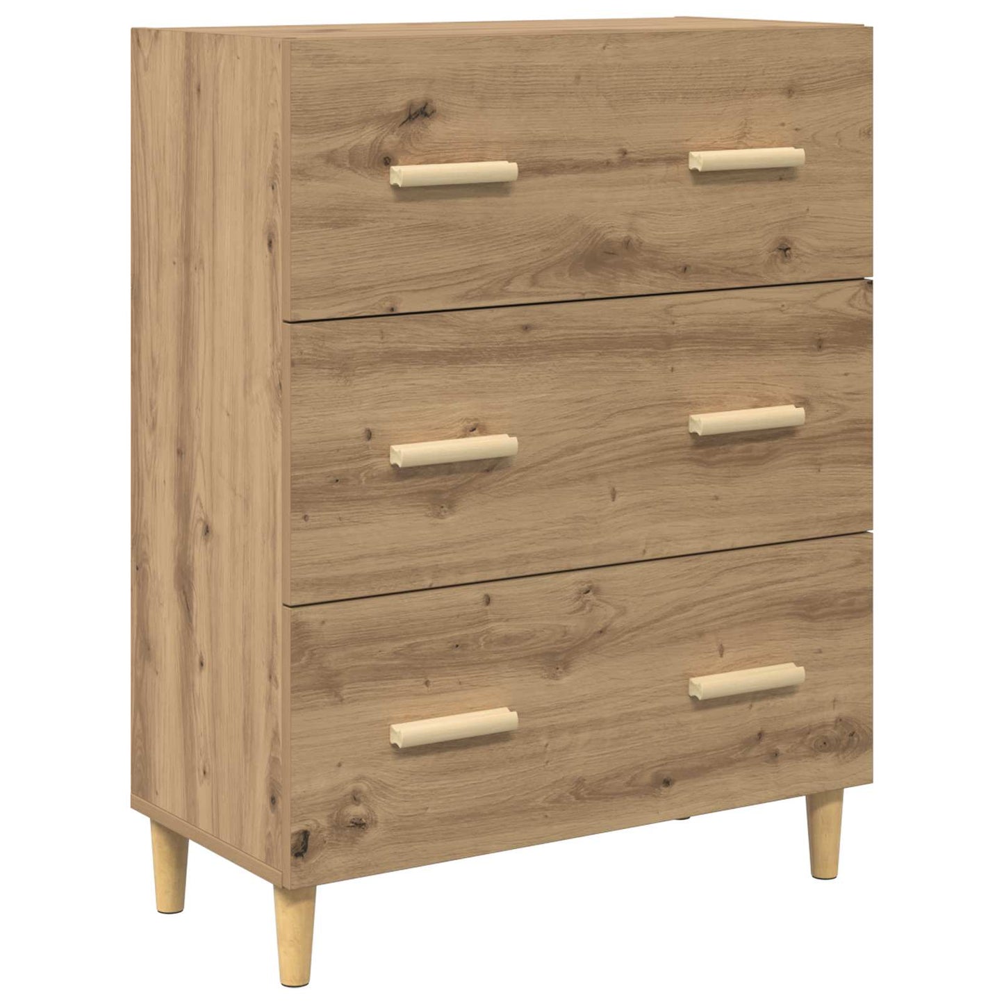 vidaXL Πλαϊνό γραφείο Artisan Oak 69,5 x 34 x 90 εκ.