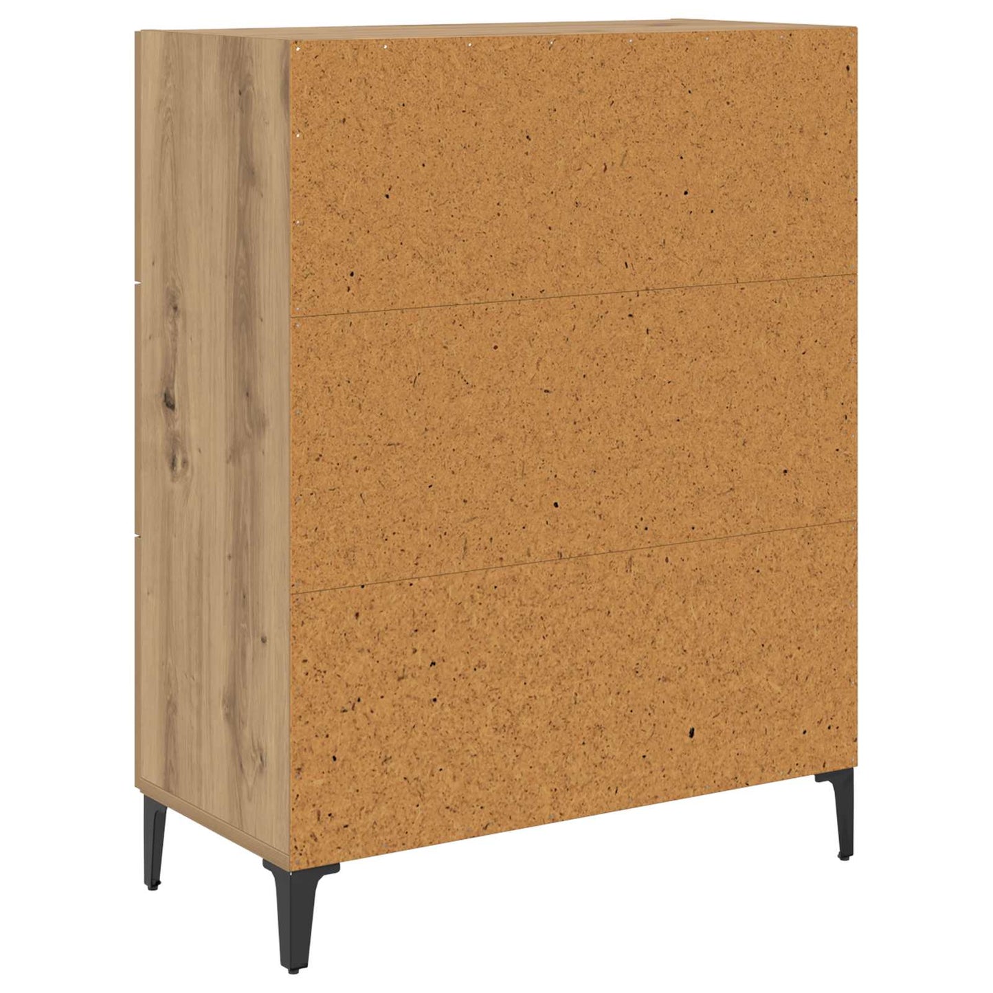 vidaXL Πλαϊνό γραφείο με συρτάρι Artisan Oak 69,5 x 34 x 90 εκ.