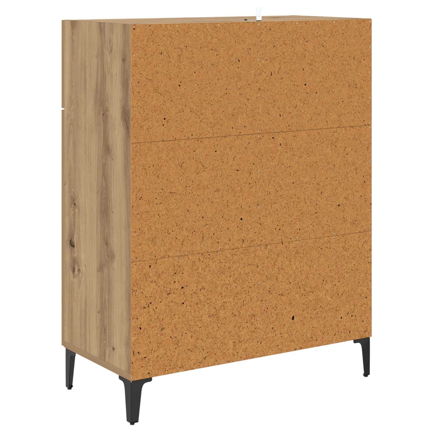 vidaXL Πλαϊνό γραφείο με συρτάρι Artisan Oak 69,5 x 34 x 90 εκ.