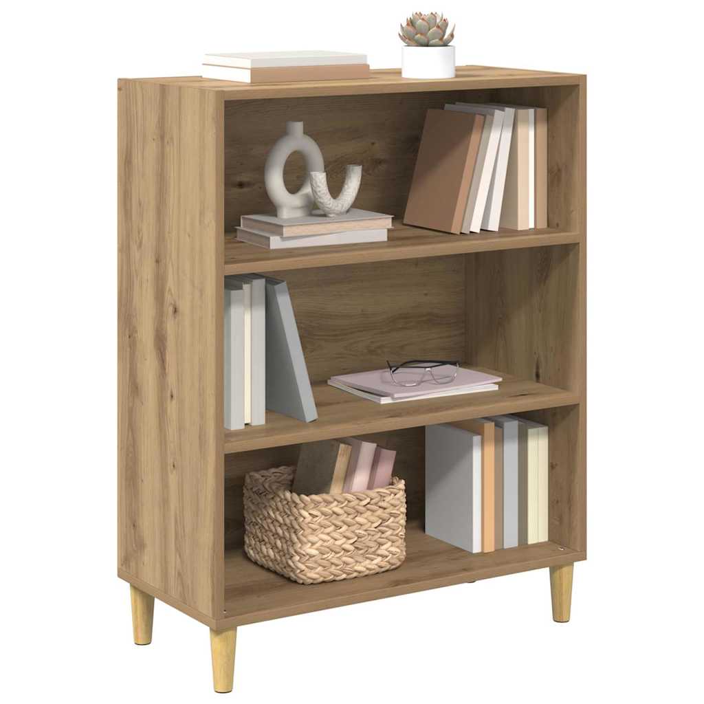 vidaXL Πλαϊνό γραφείο Artisan Oak 69,5 x 32,5 x 90 εκ