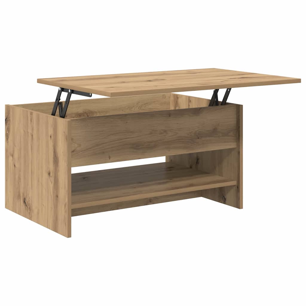 vidaXL Τραπεζάκι σαλονιού Artisan Oak 80 x 50,5 x 41,5 εκ