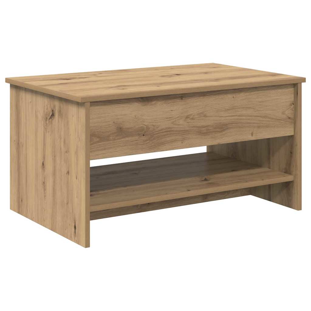 vidaXL Τραπεζάκι σαλονιού Artisan Oak 80 x 50,5 x 41,5 εκ