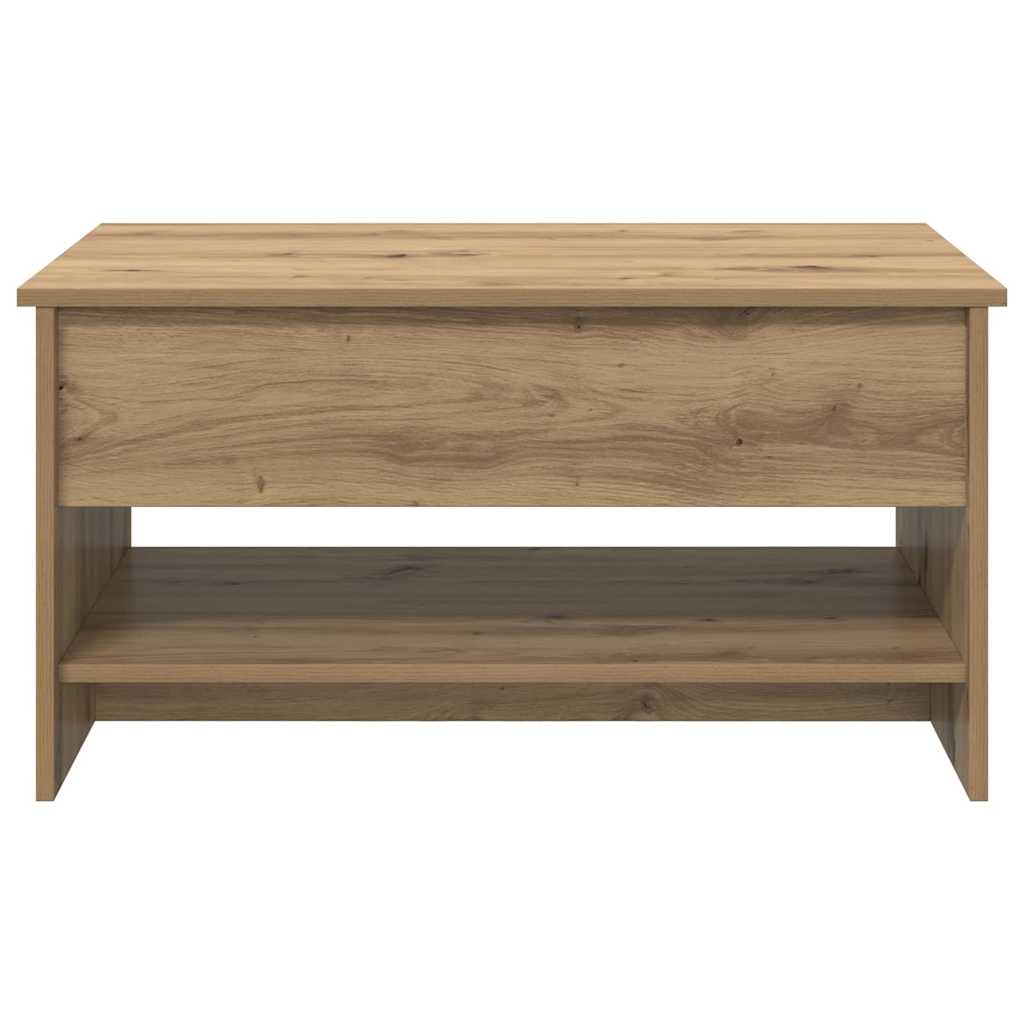 vidaXL Τραπεζάκι σαλονιού Artisan Oak 80 x 50,5 x 41,5 εκ
