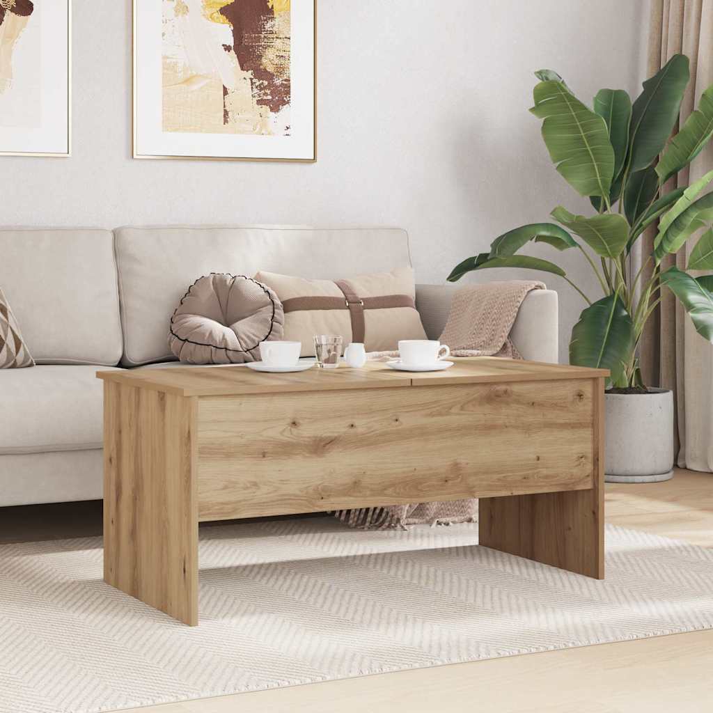 vidaXL Τραπεζάκι σαλονιού Artisan Oak 102 x 50,5 x 46,5 εκ.