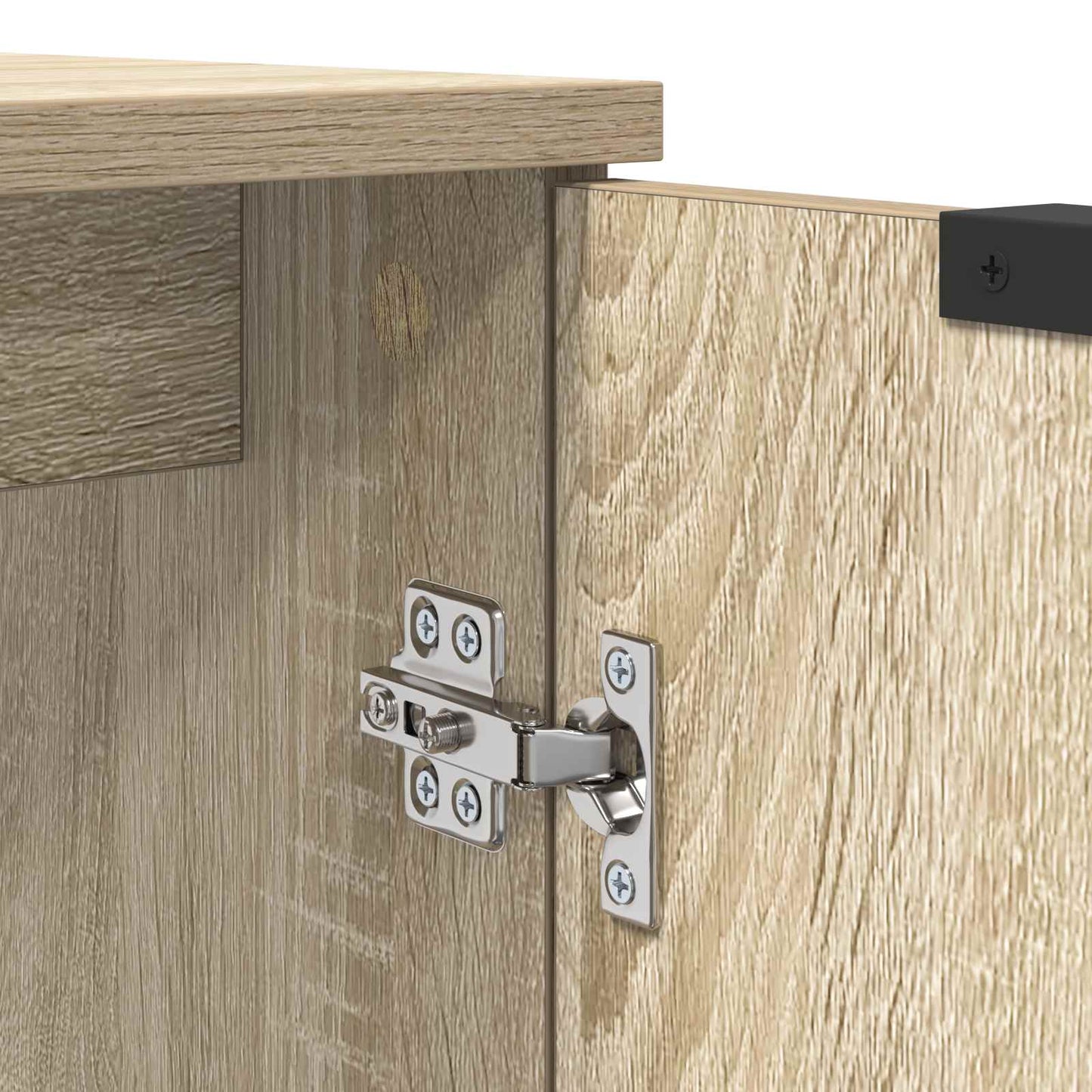 vidaXL Ντουλάπι Μπάνιου με αποθήκευση Δρύς Sonoma 64,5 x 33,5 x 59 εκ.