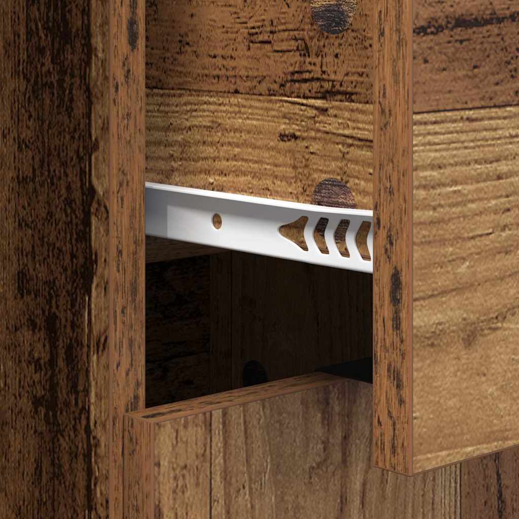 vidaXL Πλαϊνό γραφείο Παλιό ξύλο 60 x 30 x 70 εκ. Επεξεργασμένο ξύλο