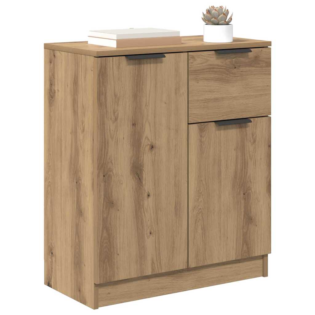 vidaXL Πλαϊνό γραφείο Artisan Oak 60 x 30 x 70 εκ. Επεξεργασμένο ξύλο