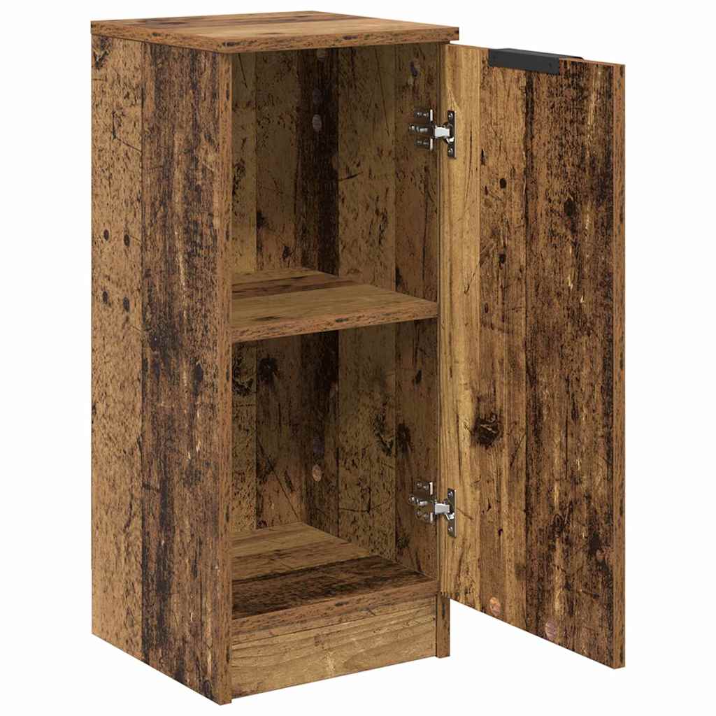 vidaXL Πλαϊνό γραφείο Παλιό ξύλο 30 x 30 x 70 εκ. Επεξεργασμένο ξύλο