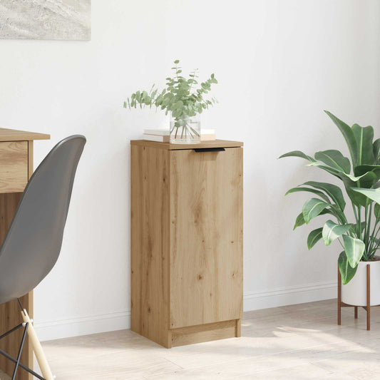 vidaXL Πλαϊνό γραφείο Artisan Oak 30 x 30 x 70 εκ. Επεξεργασμένο Ξύλο