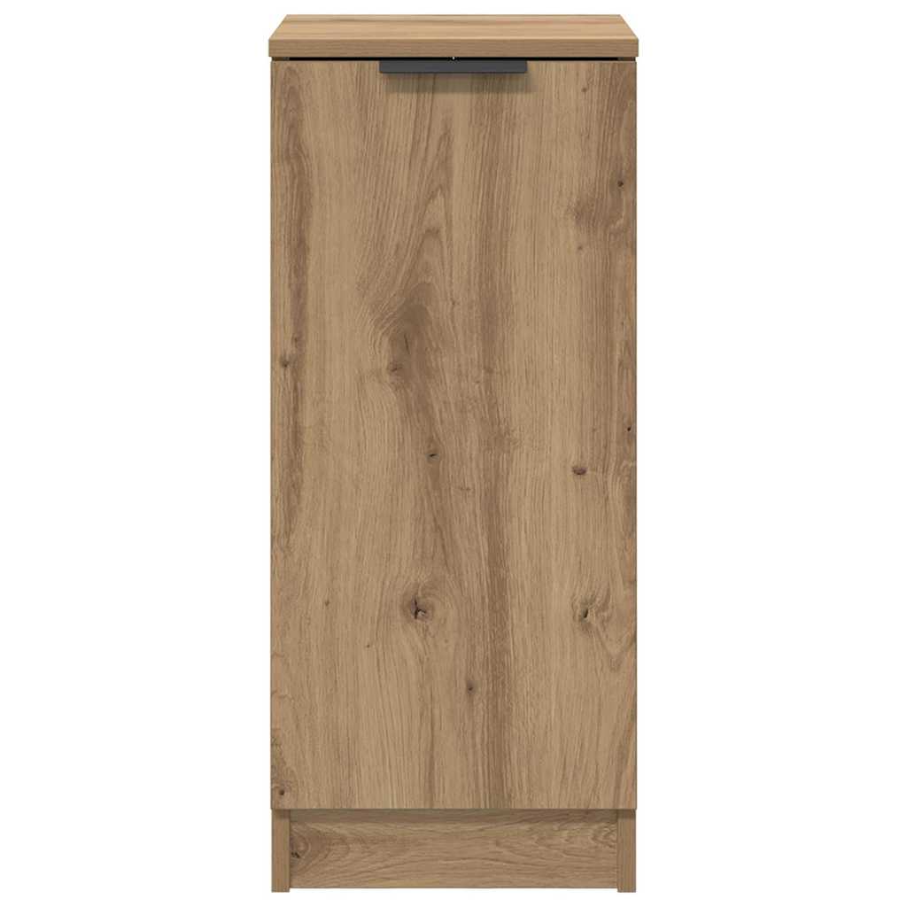 vidaXL Πλαϊνό γραφείο Artisan Oak 30 x 30 x 70 εκ. Επεξεργασμένο ξύλο